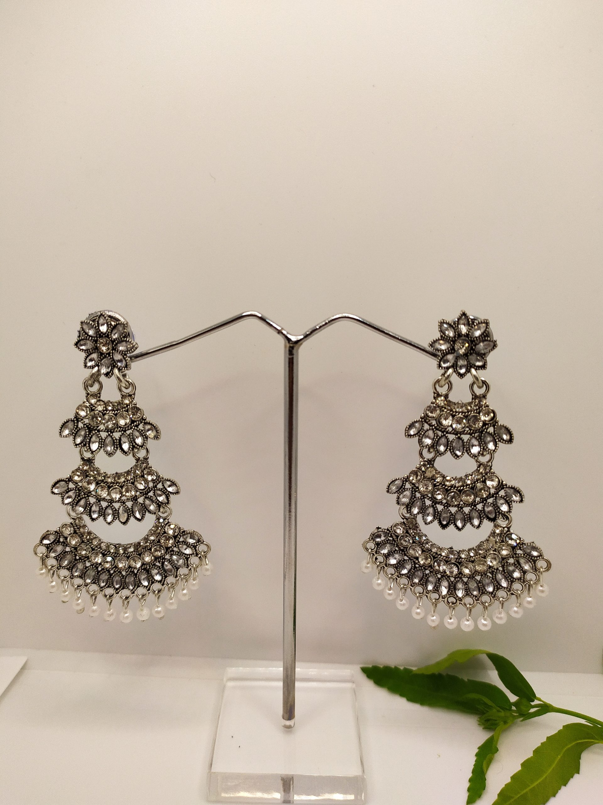 Metal Oxidised Earrings, Specialities : Fine Finishing, Good Quality,  Perfect Shape, Unique Designs at Rs 65 / 14 in Chandigarh